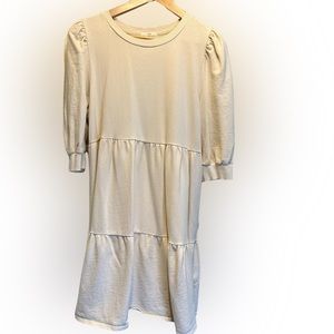 Anthropologie/ t.La cotton babydoll dress.